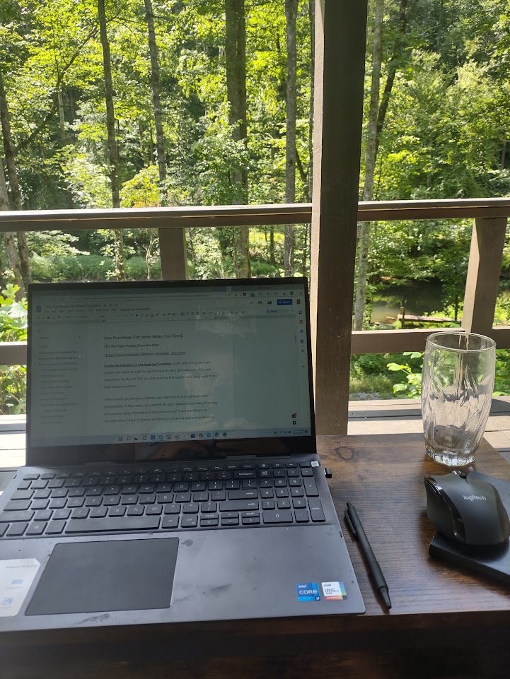 Remote work.